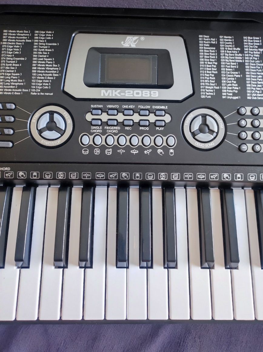 Синтезатор МК-2089 на запчасті аналог Yamaha PSR E273