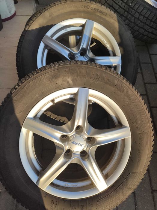 Felgi alufelgi Alutec 5x112 16" VW, Audi, Skoda z oponami zimowymi