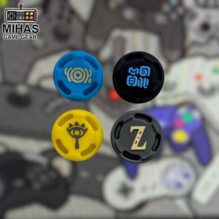 Накладки на стіки Nintendo Switch - Zelda, Pokemon, Splatoon, Mario