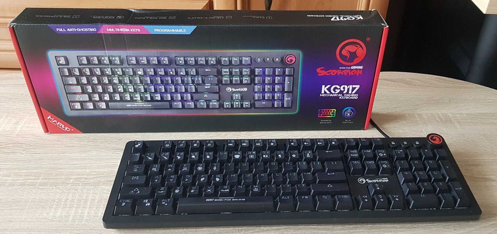 Klawiatura mechaniczna Marvo KG917
