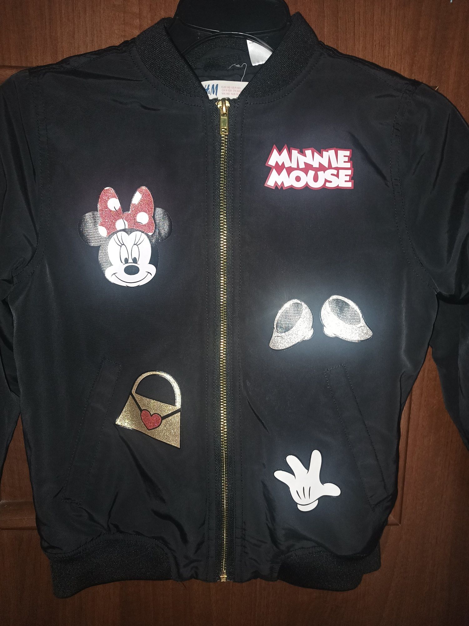 Kurtka bomberka hm z myszką Minnie