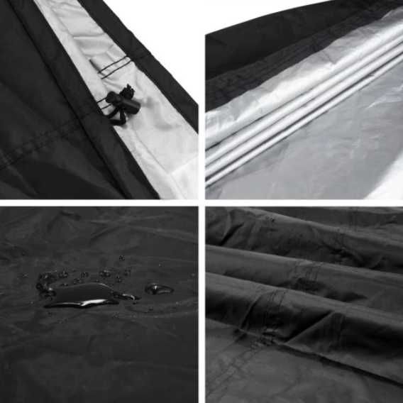 Duży pokrowiec na grill gazowy, wodoodporny, UV,  145x61x117 cm