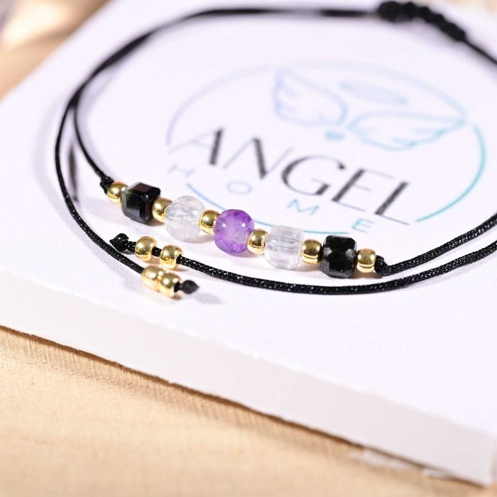 Bransoletka makrama ochronna dla kierowców