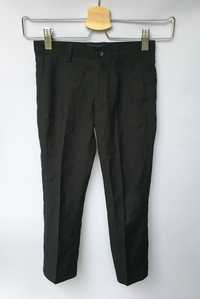Spodnie Czarne Cubus 116 cm 6 lat Eleganckie Garnitur