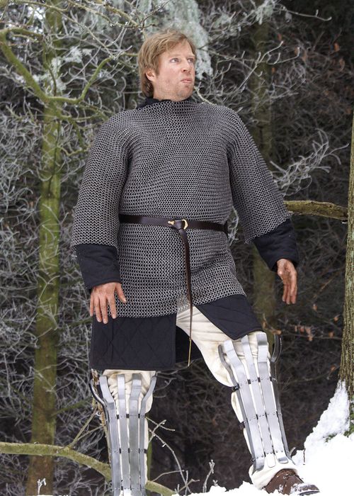 Haubergeon, Rozmiar M, Nitowane   Dziurkowane Pierścienie - Bm