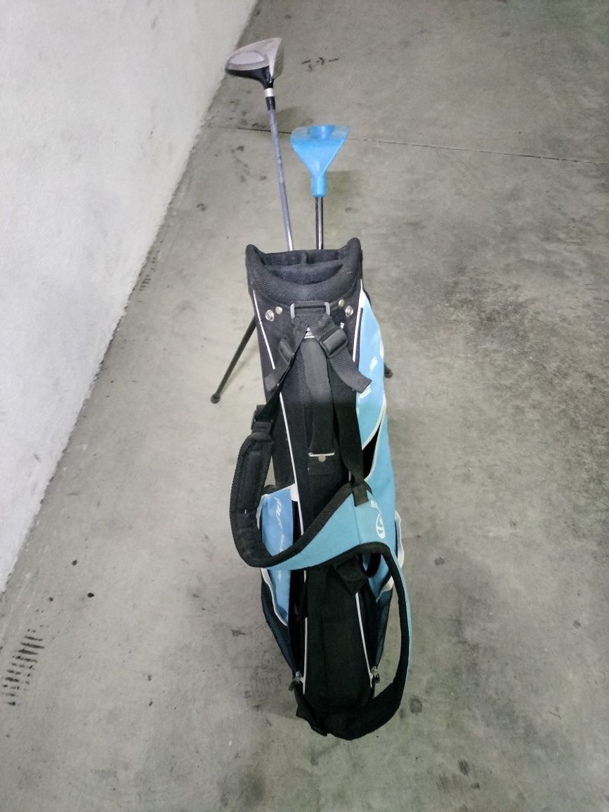 Saco de golfe Inesis com tacos