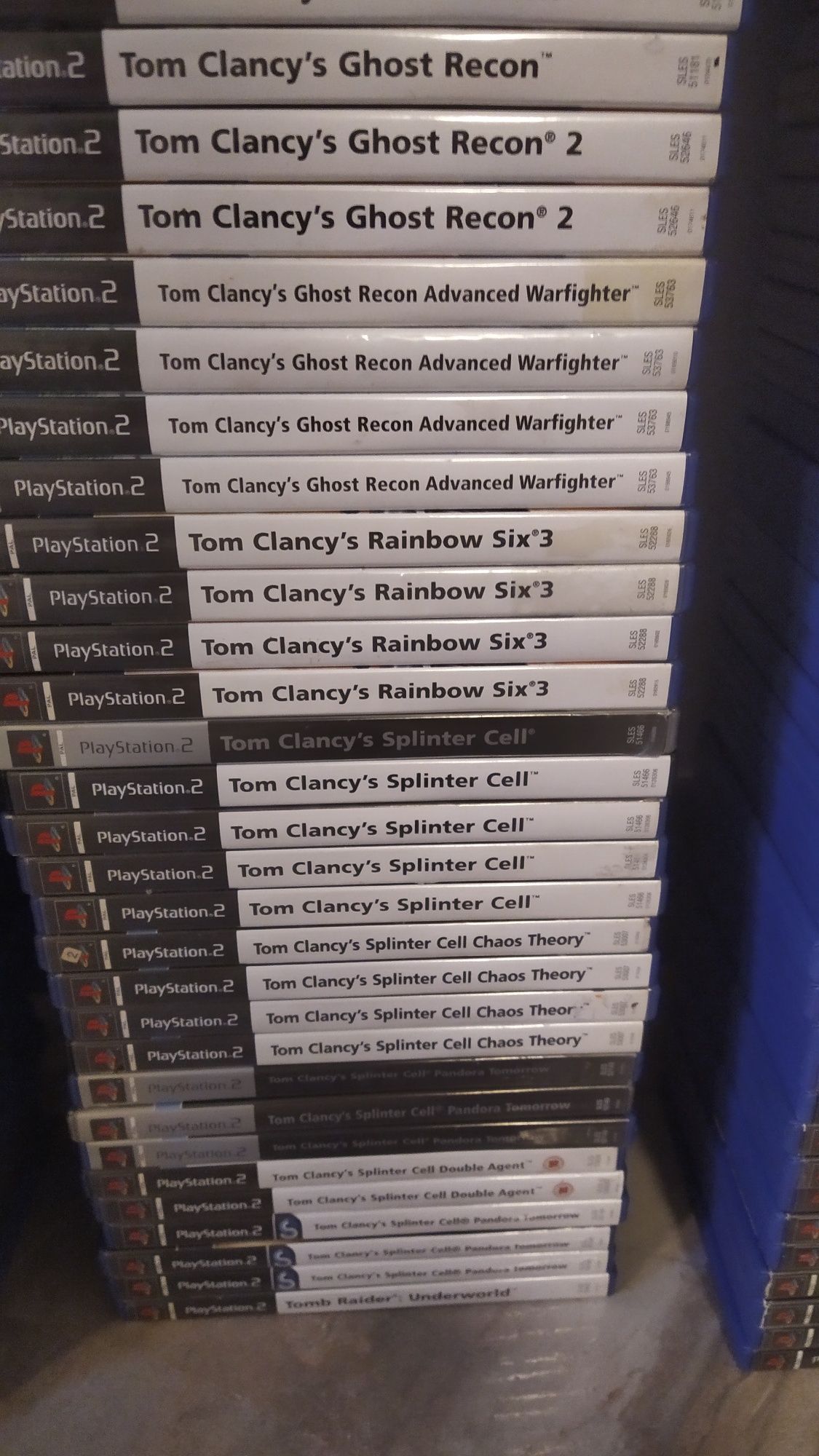 8 gier z cyklu Tom Clancy's na PS2