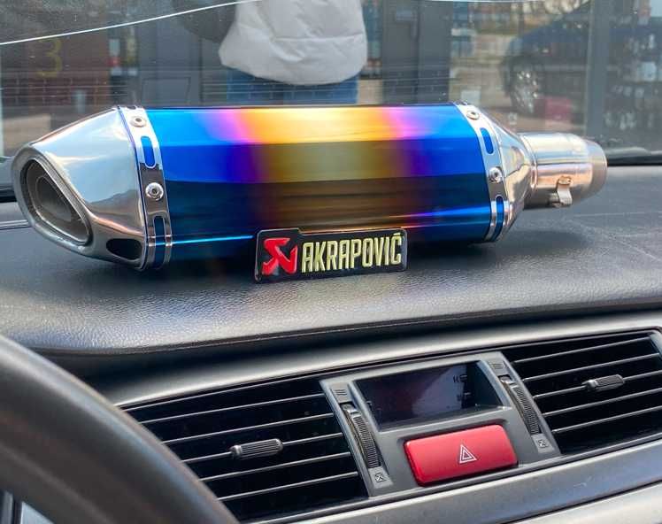прямоточний вихлоп для мотоцикла зручна вихлопна труба