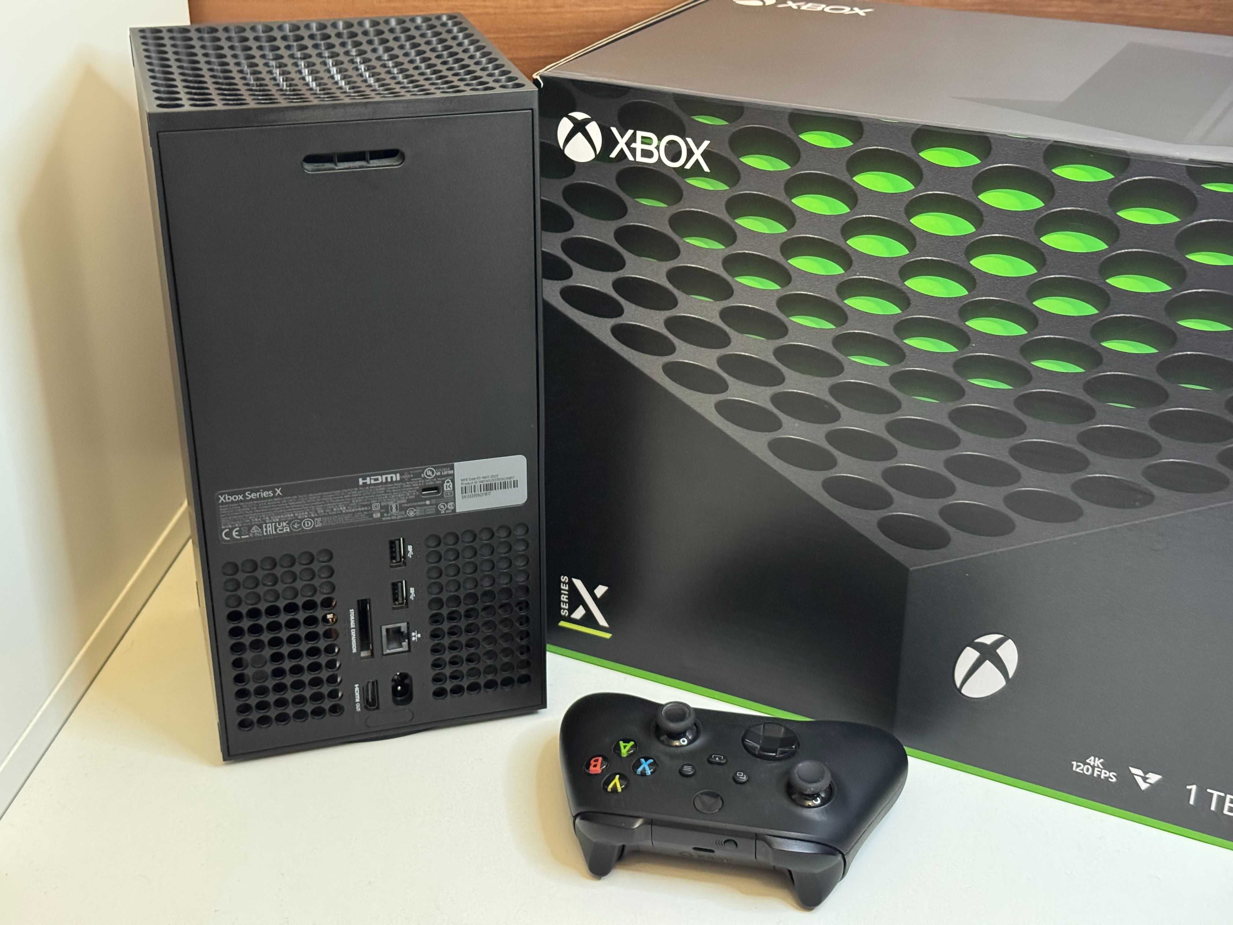 Konsola XBOX Series X 1TB z Padem i Pudłem Na Gwarancji Super Stan