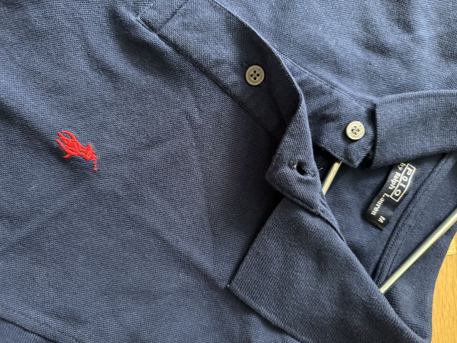 Koszulka polo, M, granat, nowa