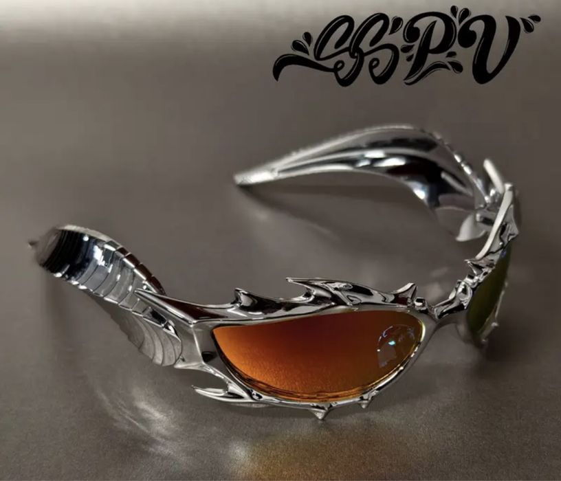 Круті окуляри срібний колір