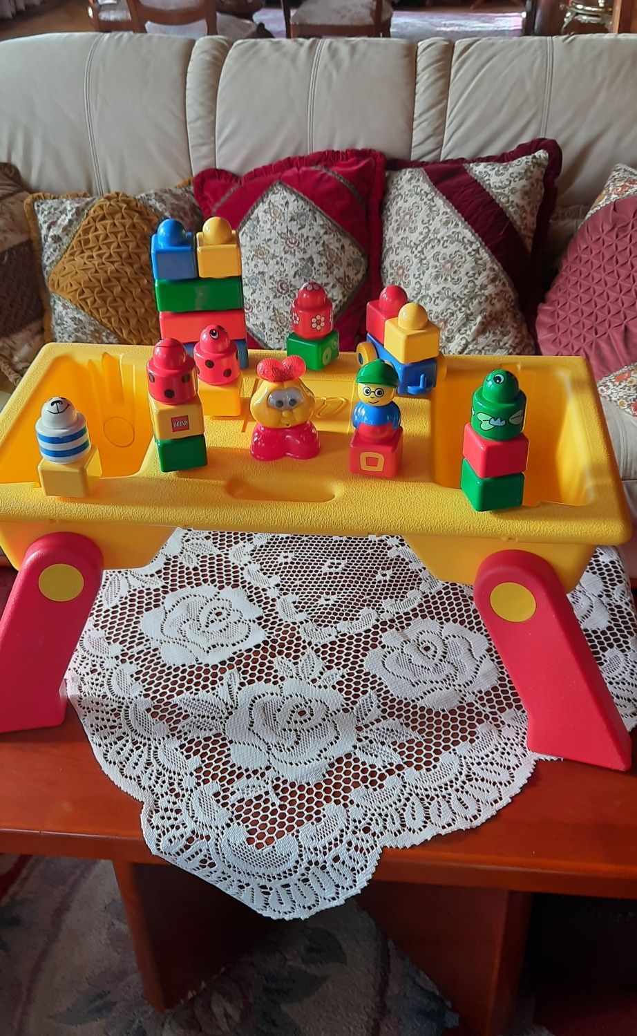 LEGO DUPLO  stolik z klockami