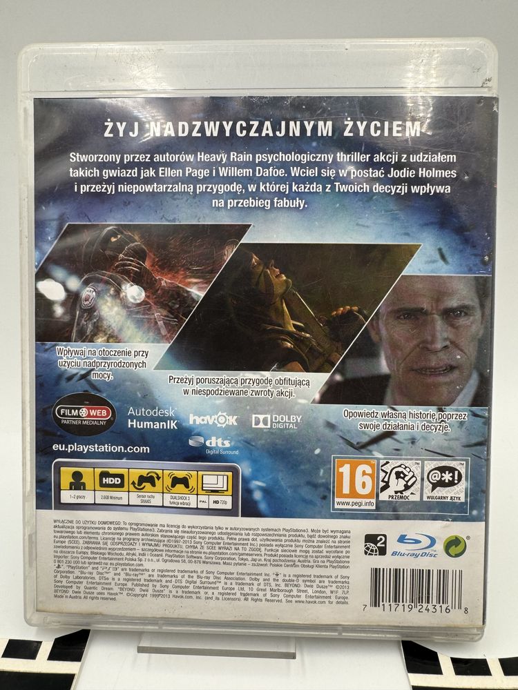 PL Beyond Dwie Dusze Ps3 Gwarancja