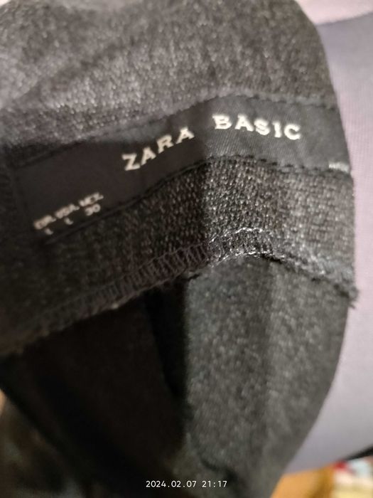 Sukienka elegancka garniturowa zara