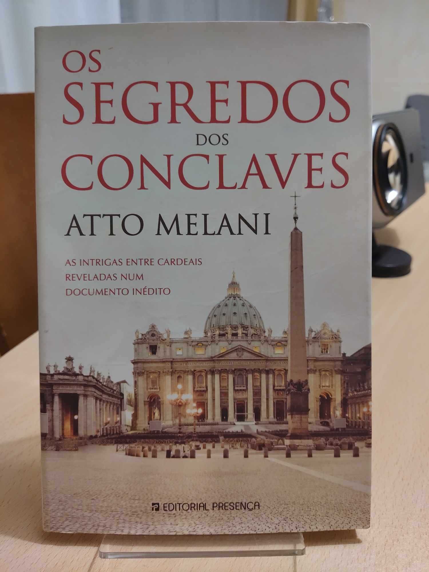 Livro “Os segredos dos conclaves”