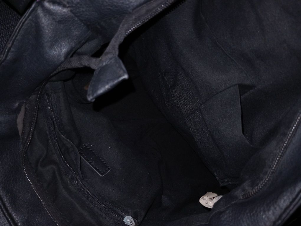 Torebka czarna shopper