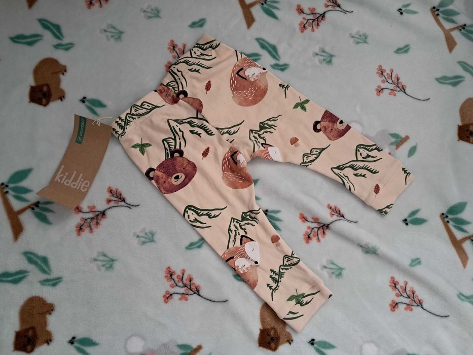 Nowe leginsy spodenki Coccodrillo 74