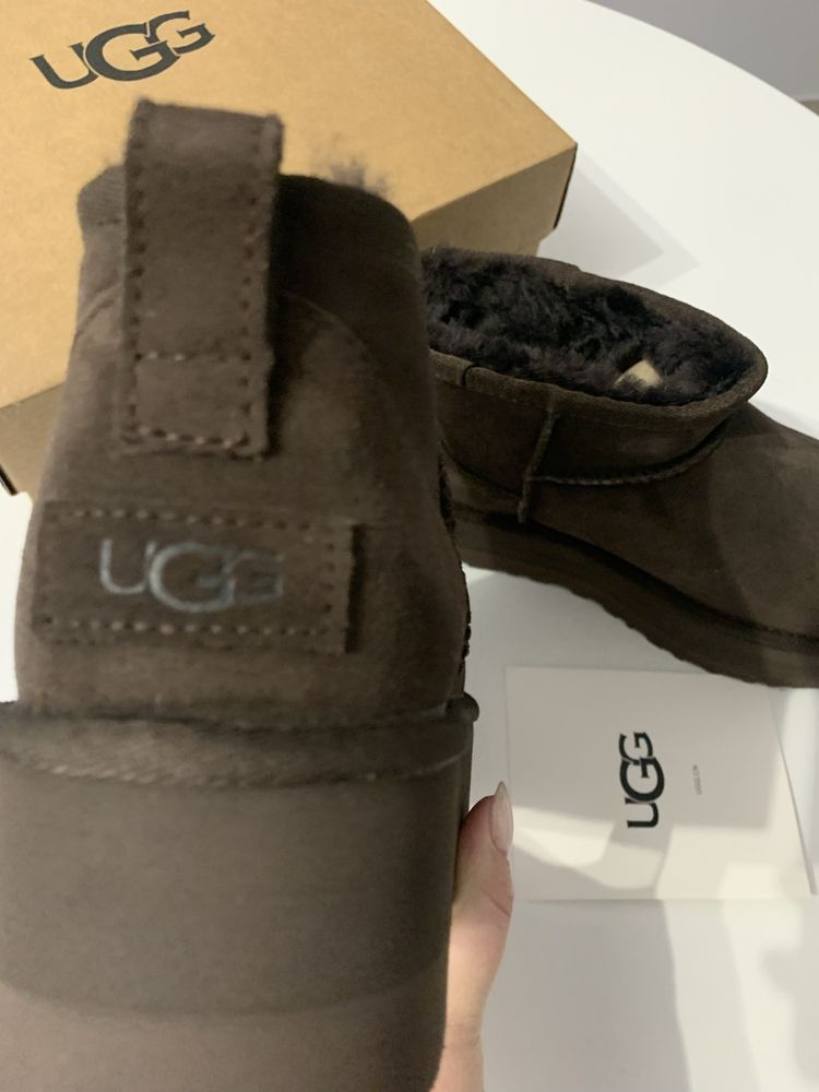 UGG Classic Mini Platform уггі угг шоколадні
