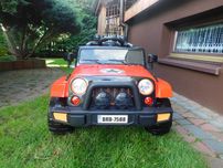 samochód na akumulator Jeep samochód Pilot Skóra Eva auto dla dzieci