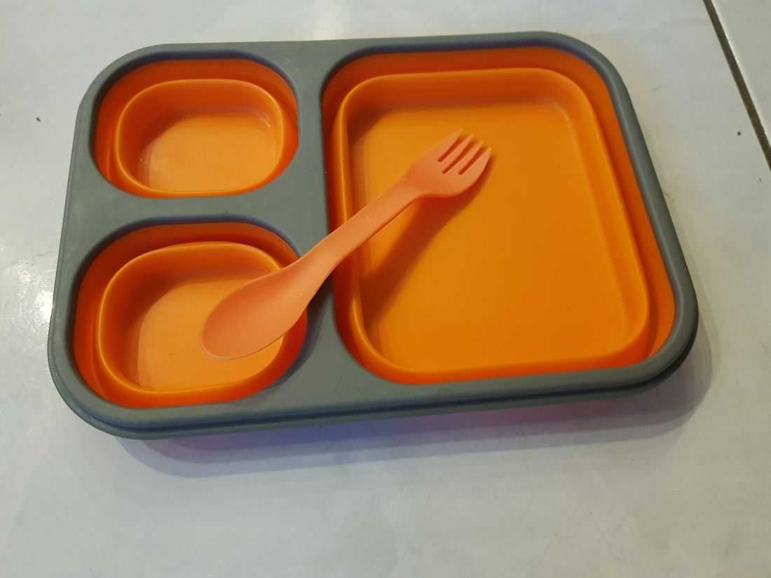 pojemnik pudełko lunchbox silikonowy ekologiczny vege
