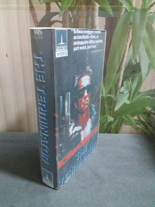 Видеокассеты с фильмами Терминатор.Відеокасети vhs