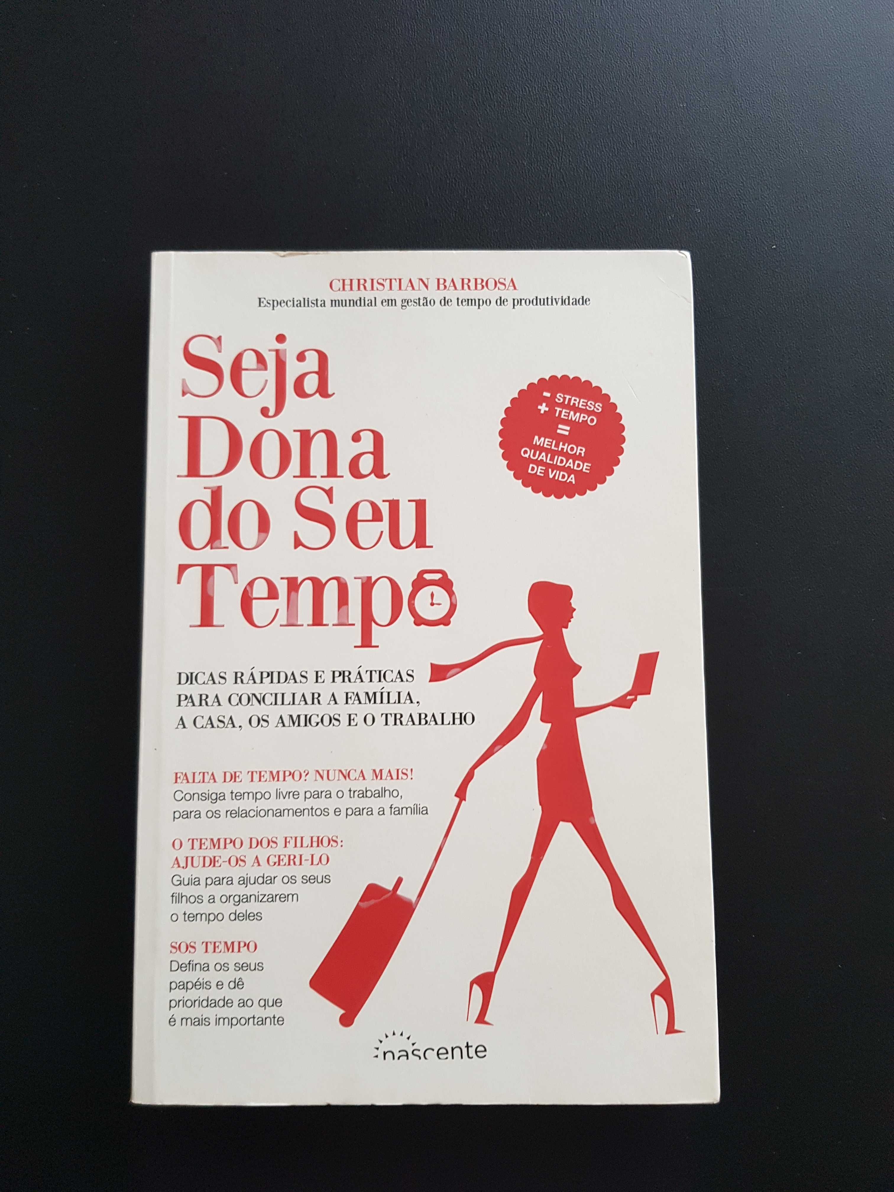 Livro "Seja dona do seu tempo"