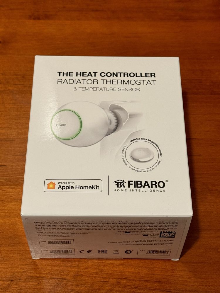 Fibaro głowica termostat The heat controller HK z czujnikiem