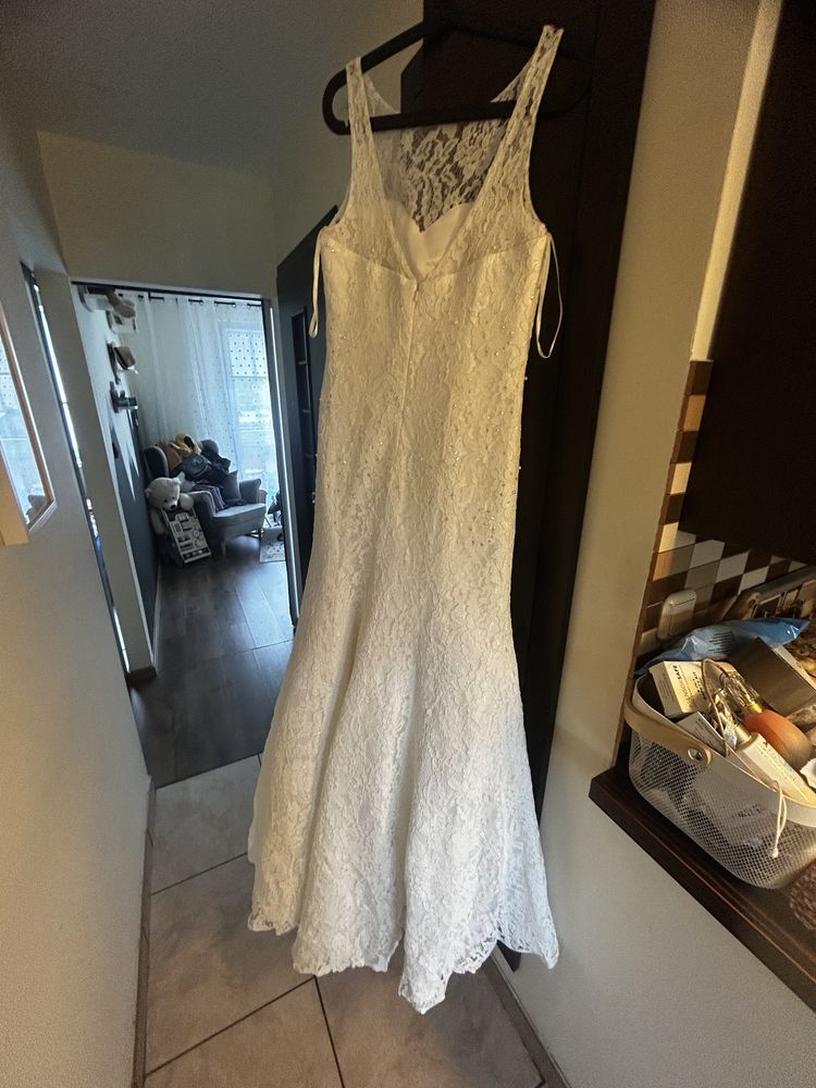 Nowa suknia ślubna 42 syrena cala zdobiona
