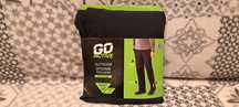 Nowe Spodnie Outdoor Wodoodporne z Odblaskami Go Active w roz L