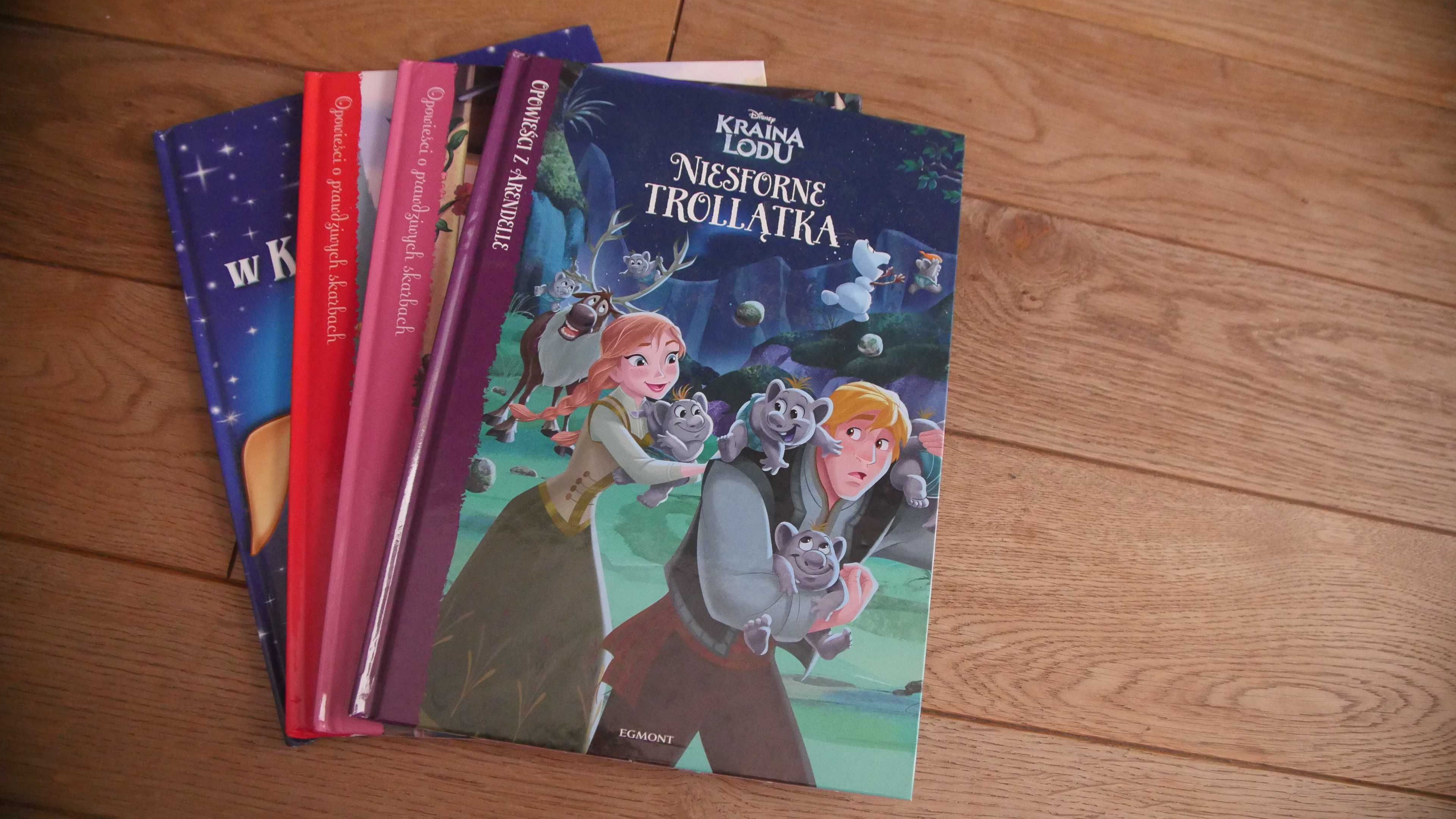 Książki dla Małych i Dużych Kraina Lodu Królewna Śnieżka Disney 8 szt.