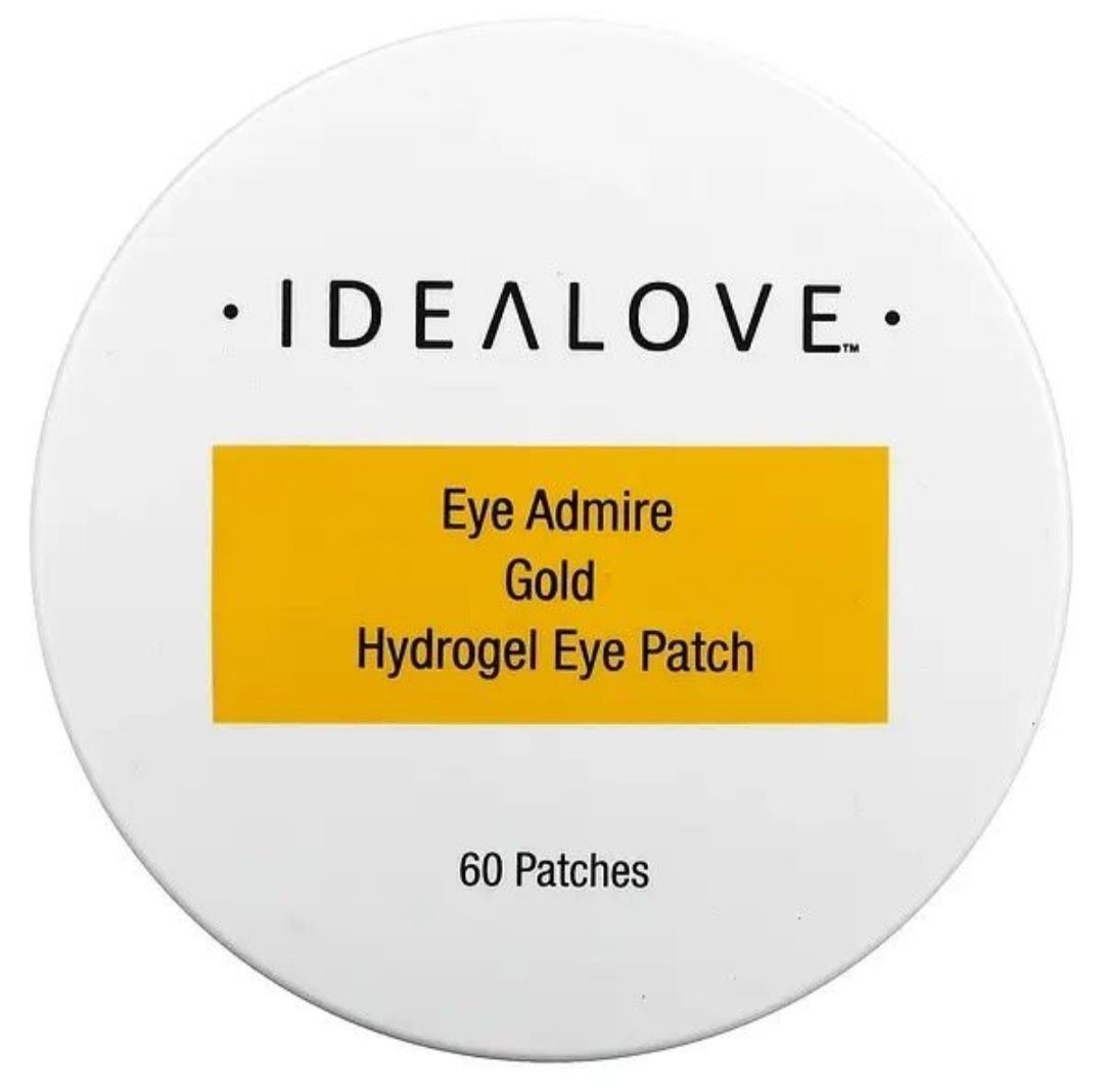 Idealove, Eye Admire, гидрогелевые патчи для глаз с золотом, 60 шт