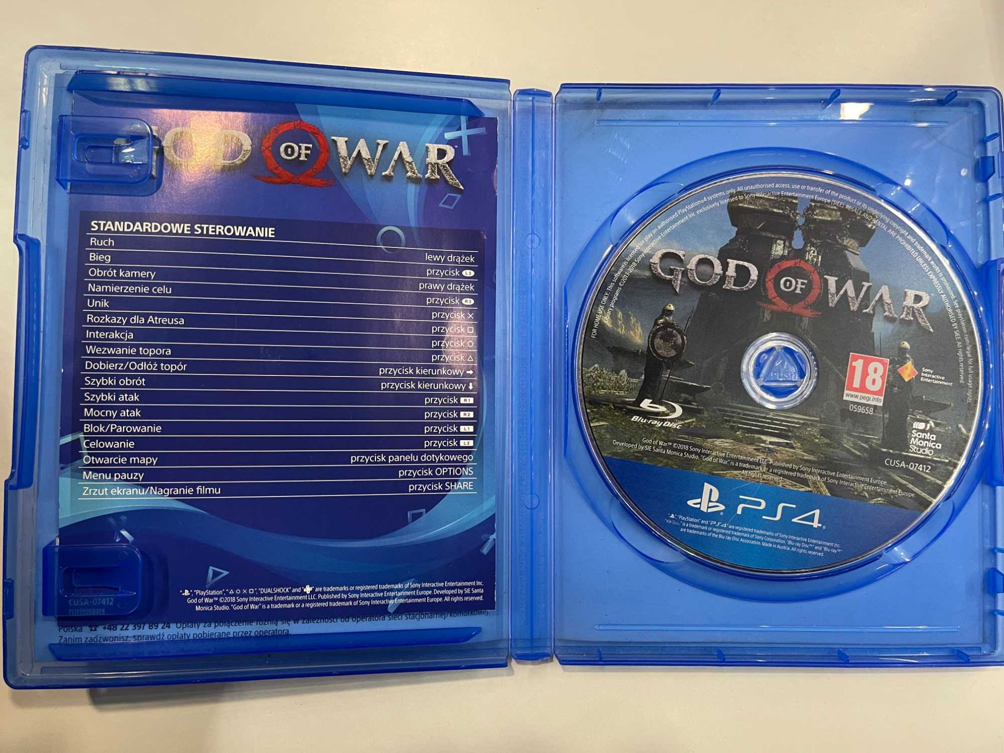 Gra God of War PS4