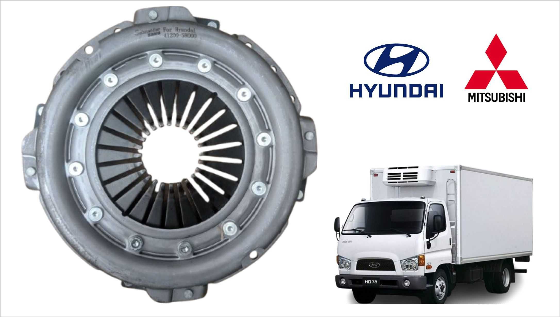 Корзина сцепления Митсубиши Кантер 659/859 HYUNDAI HD65 Е-3 HD78 3.9Л