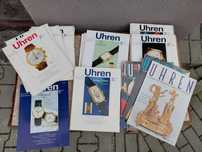 Czasopisma niemieckie zegary i zegarki Uhren zestaw 20szt lata 1986-94