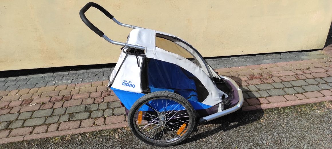 Przyczepka rowerowa XLC (jak Croozer) Mono 3w1 dla jednego dziecka
