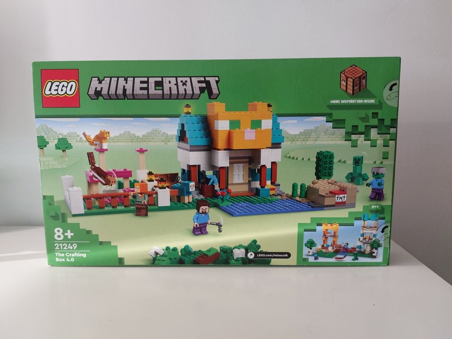 ENVIO GRATIS-LEGO 21249 The Crafting Box 4.0 - Minecraft