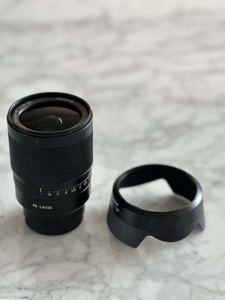 Objectiva Sony 35mm 1.4 Zeiss