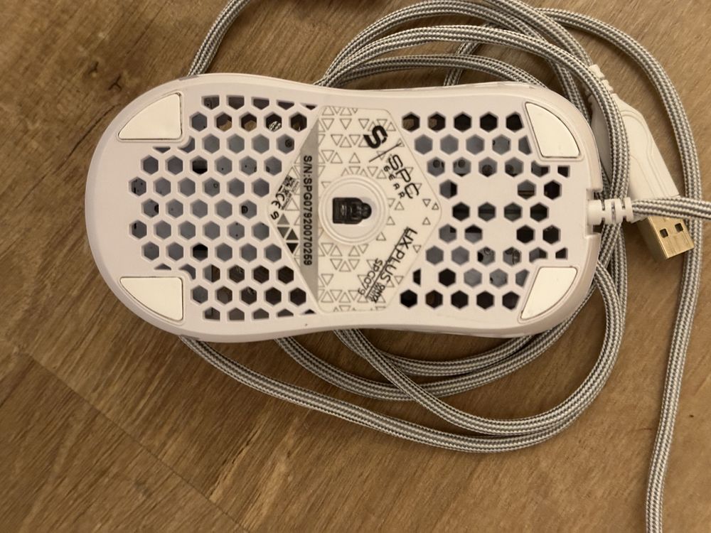 Mysz gamingowa SPC Gear Lix plus onyx white SPG079