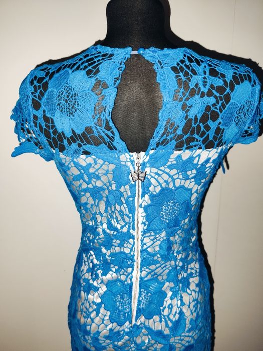 Elegancka koktajlowa rozm 38