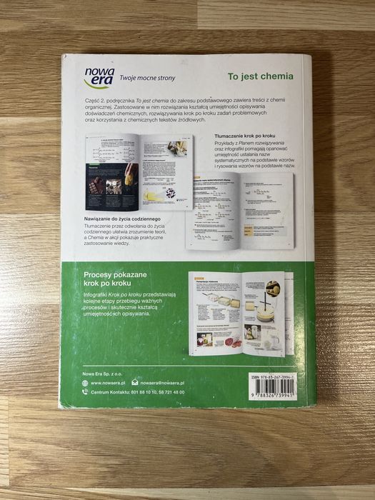 Podręcznik To jest chemia 2 Nowa Era