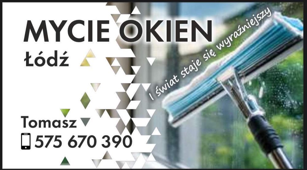 Mycie okien Łódź