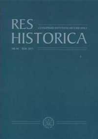 Res Historica T.40 - praca zbiorowa