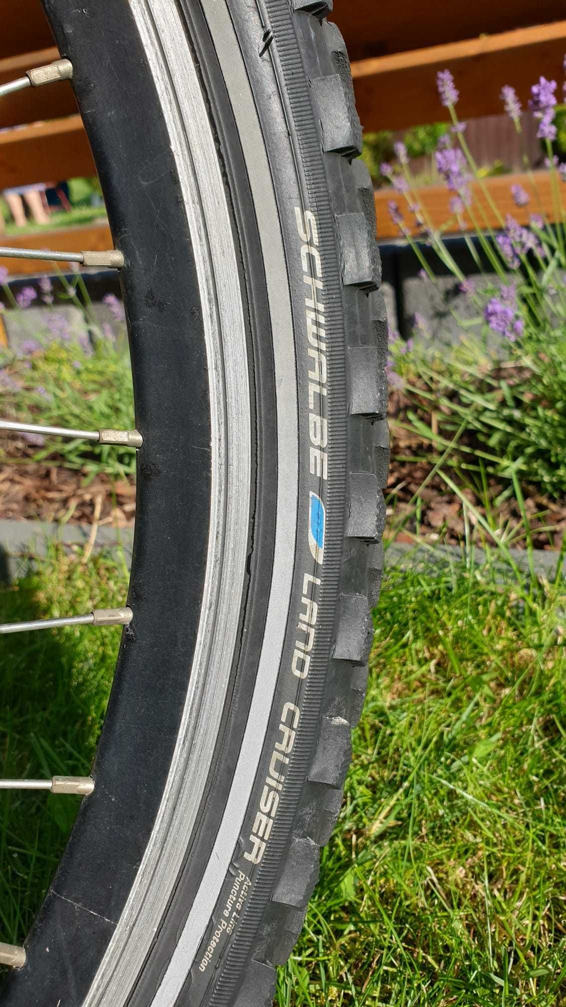 Rower Crusader Alu PUKY, koła 24", na ok 9-12lat - dynamo w piaście