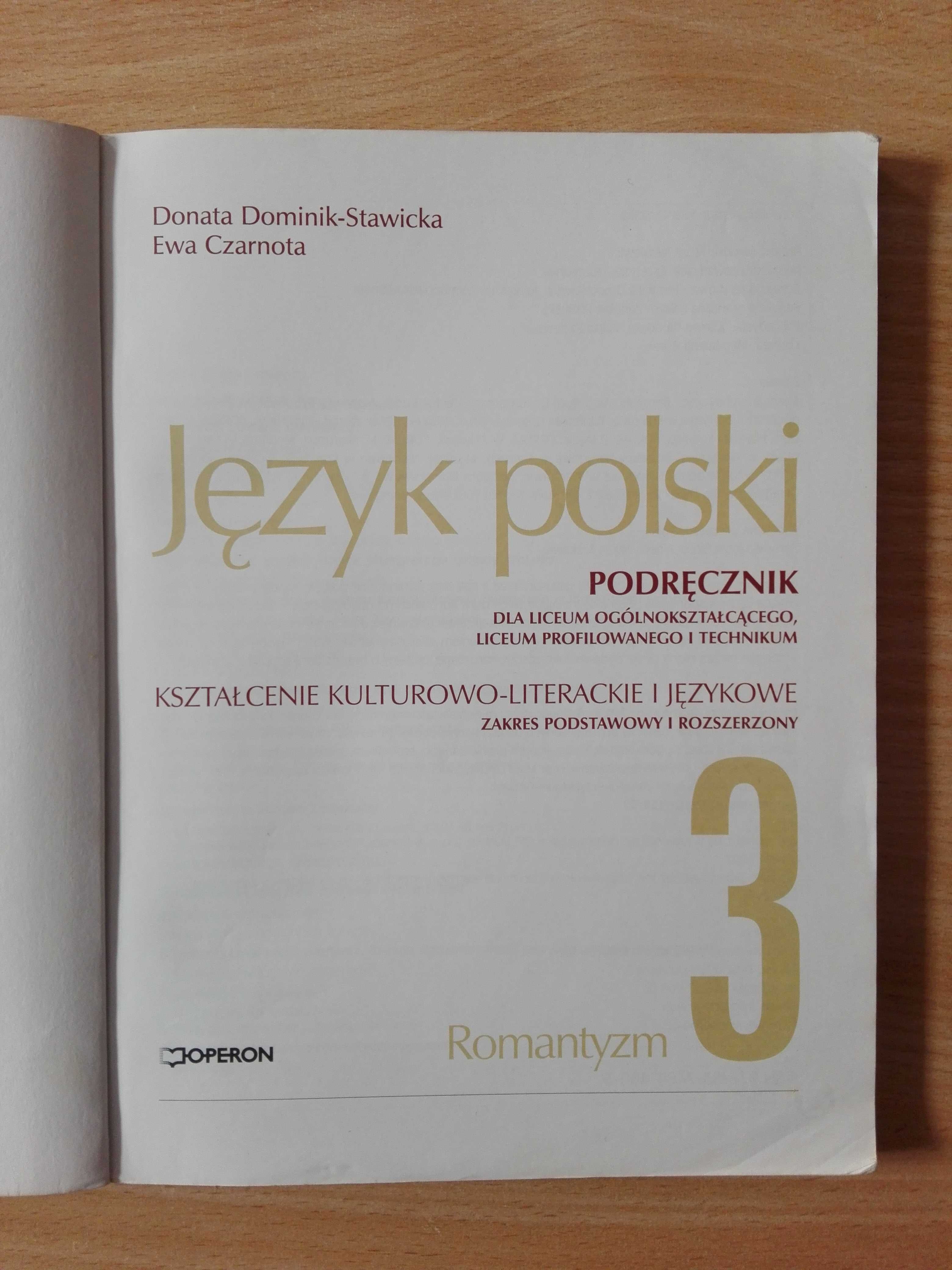 Język polski cz.3 Romantyzm