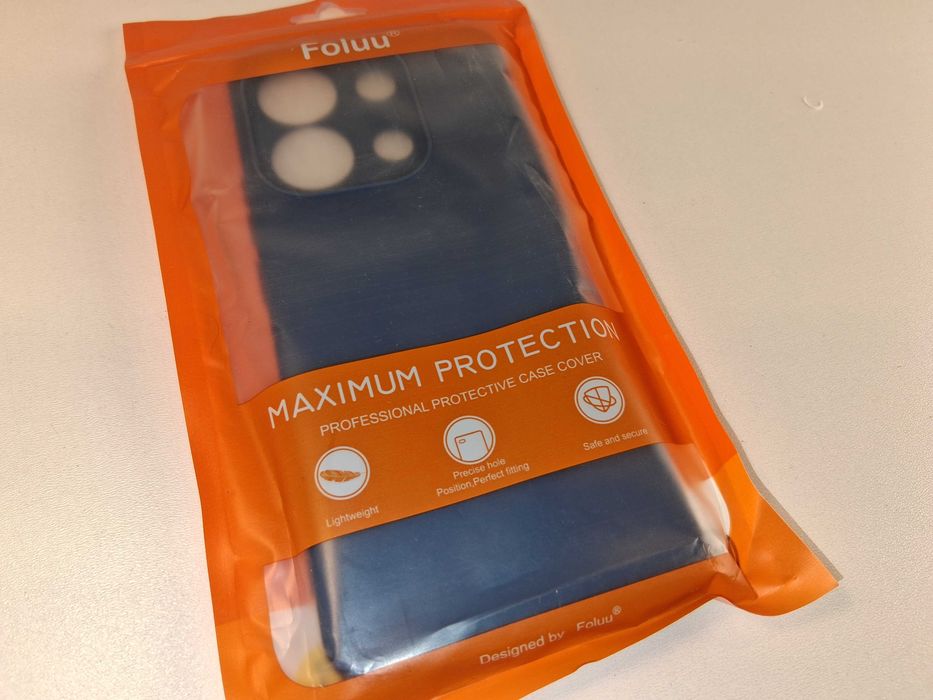 E078 Etui Foluu Do Xiaomi Redmi Note 13 4G 2024 Niebieskie