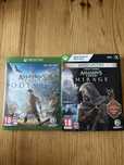 Zestaw gier Assassins Creed Odyssey i Mirage xbox one i series x