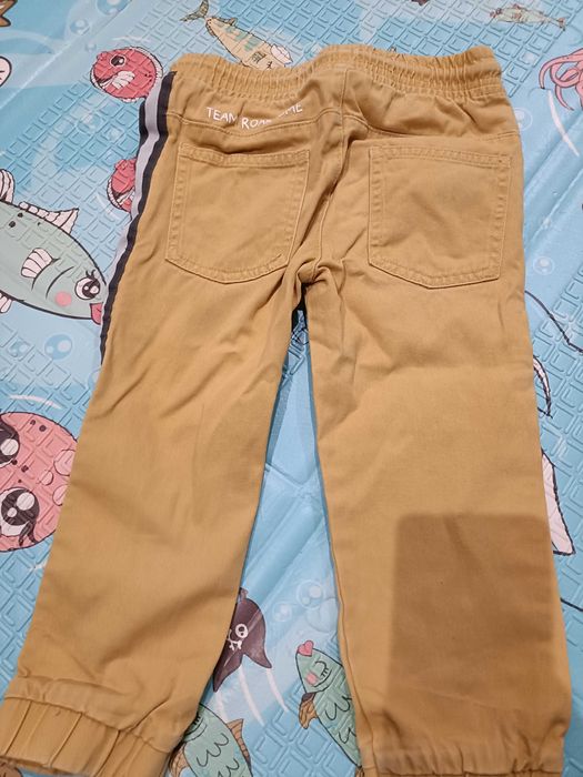 Ciepłe jasnobrązowe spodnie Socute