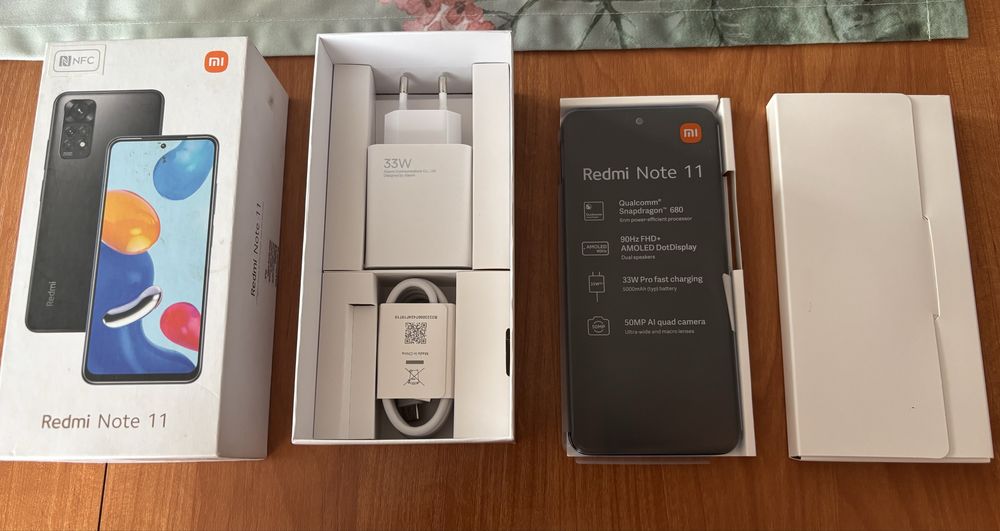 XIAOMI Redmi Note 11 Twilight 4/64GB 6.43" 90Hz Niebieski