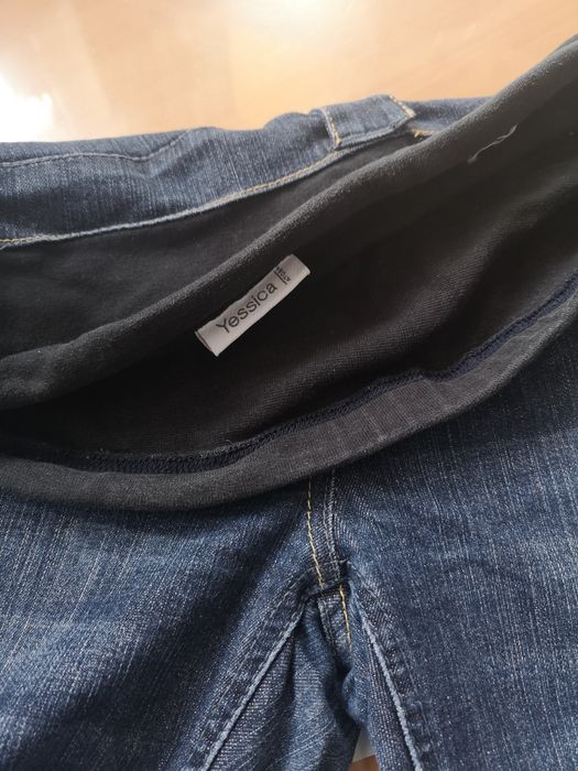 Calças grávida como novas