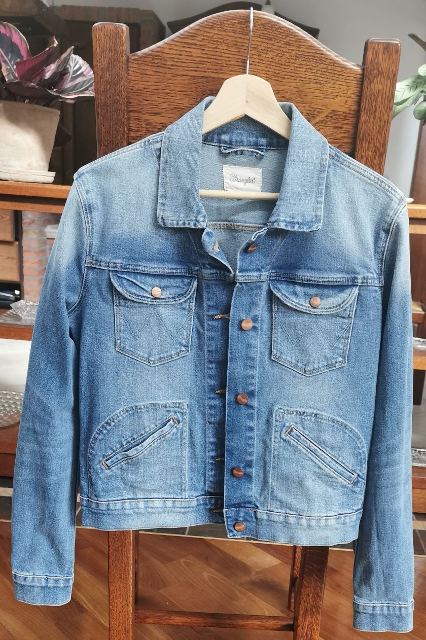 Kurtka jeansowa Wrangler regular fit roz. S